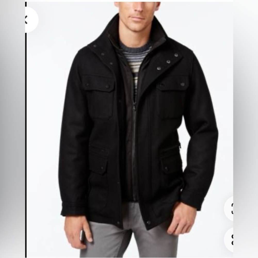 Michael Kors wool blend coat